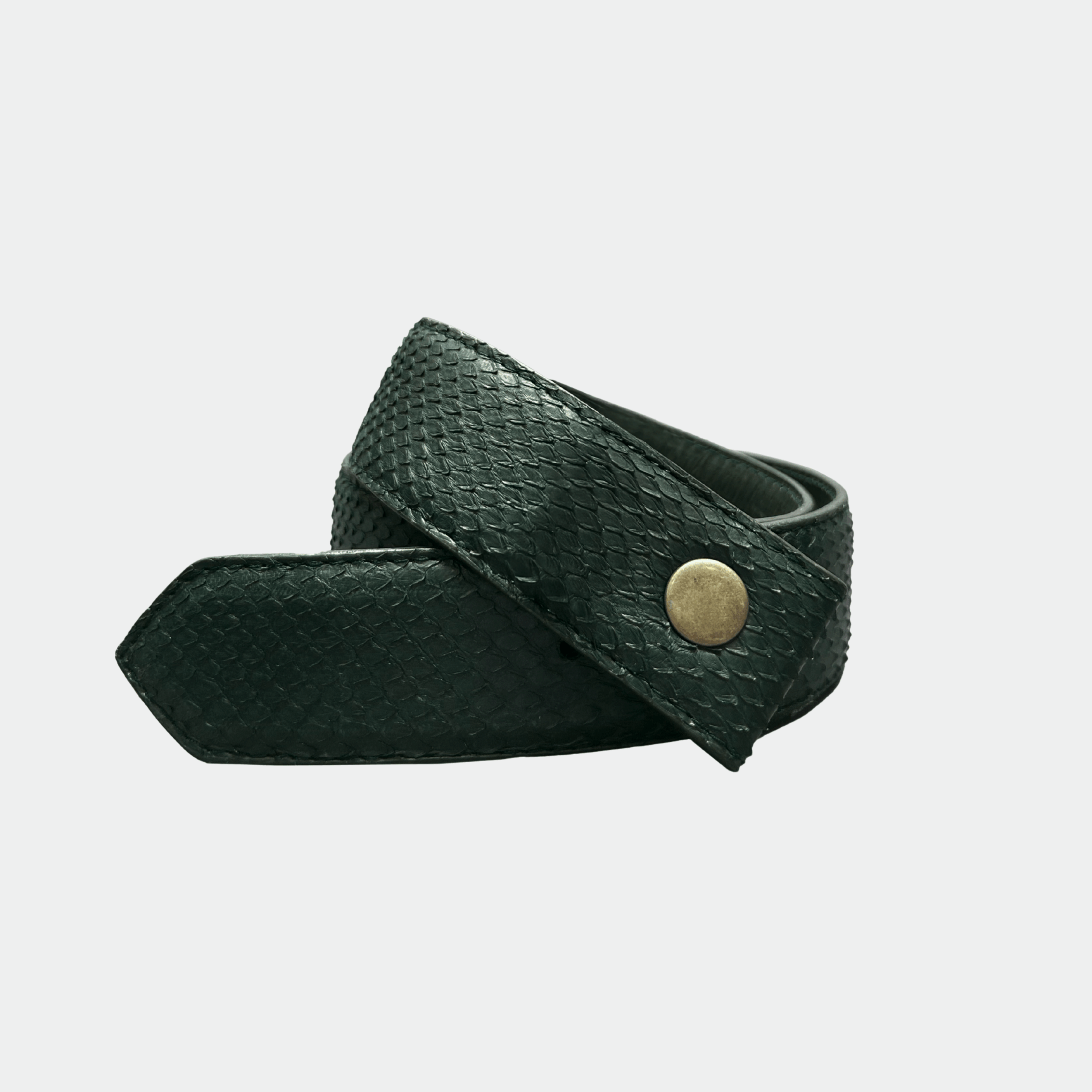 Green Python Belt