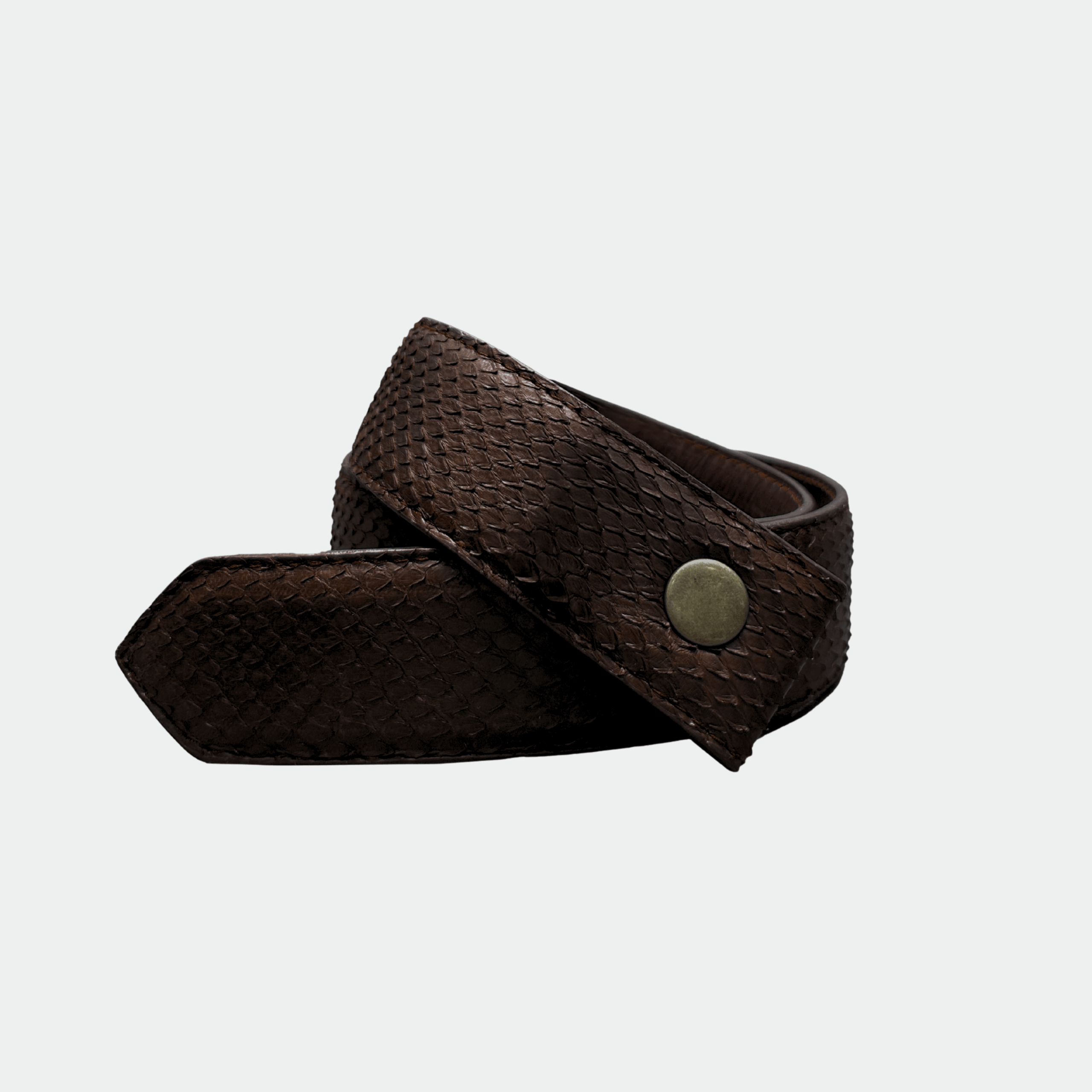 Brown Python Belt