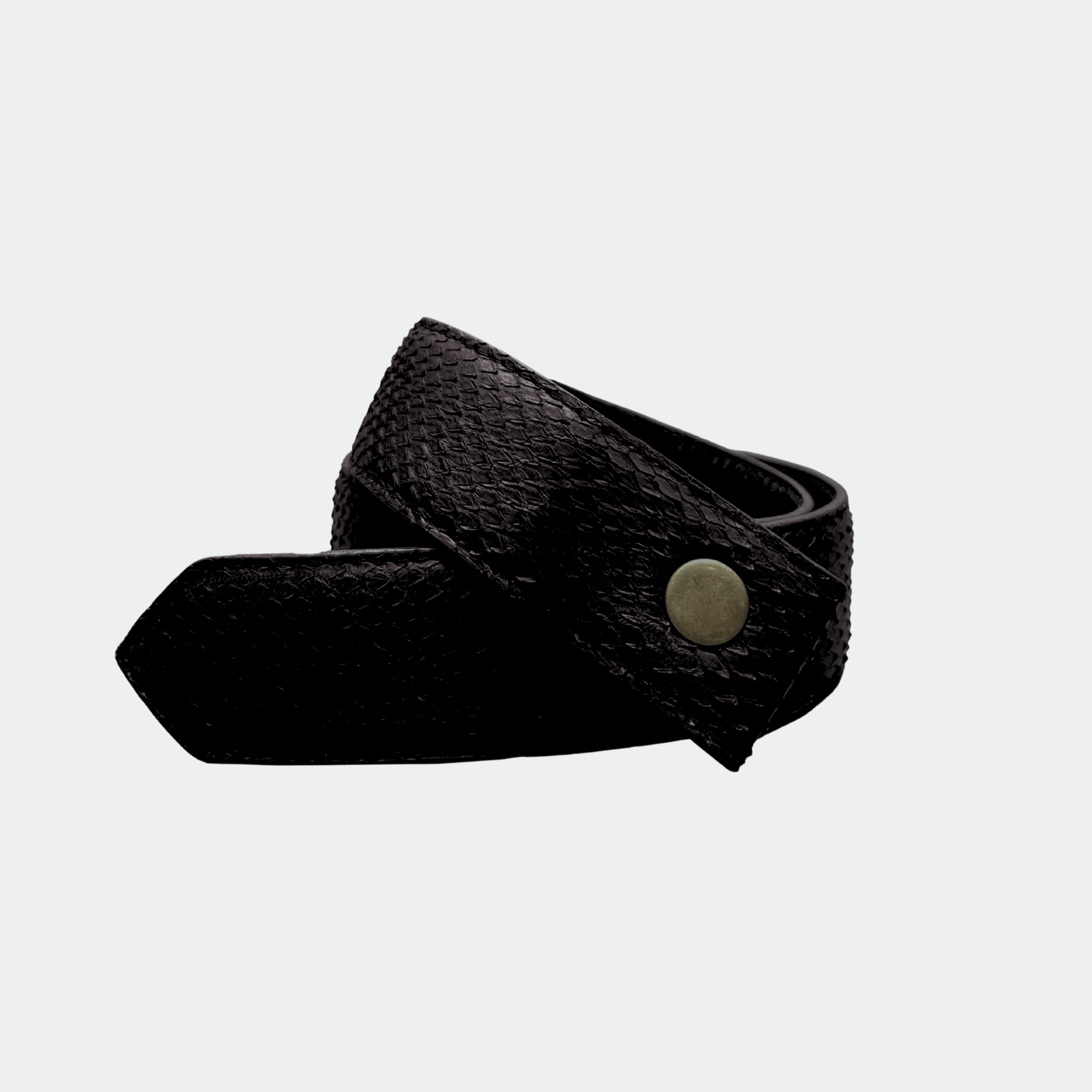Black Python Belt