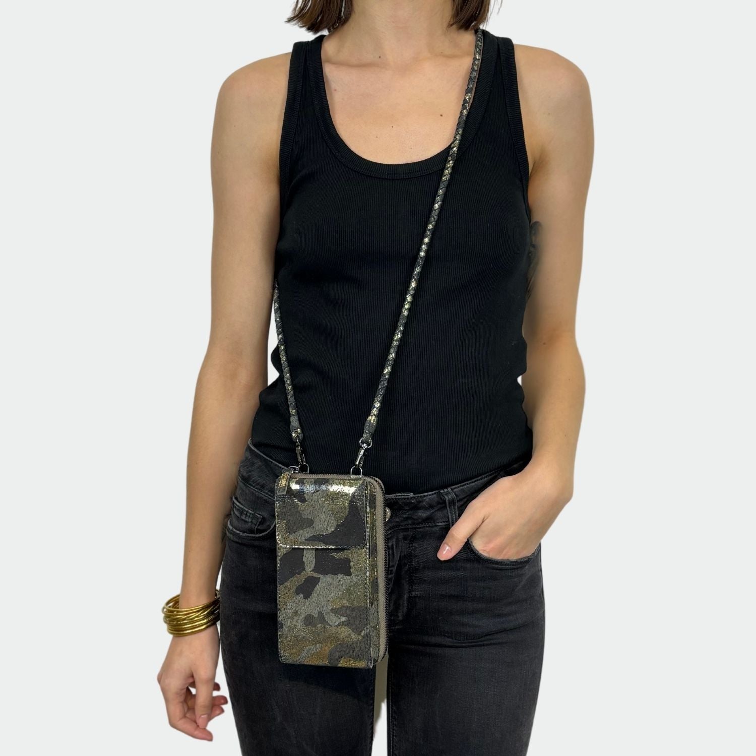 Meghan Shiny Military