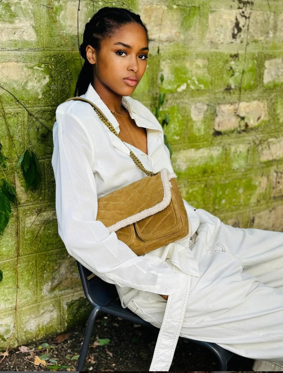 Theresa Velvet Tabac