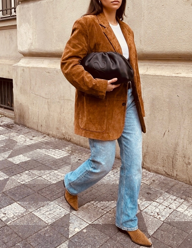 Uniq big Embossing Black