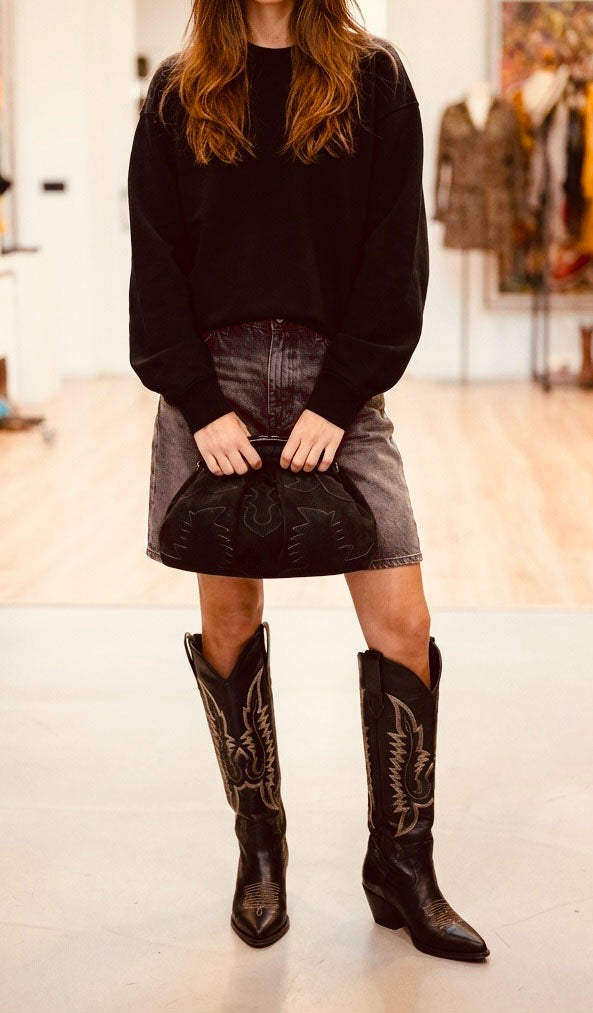 Uniq big Santiag Black