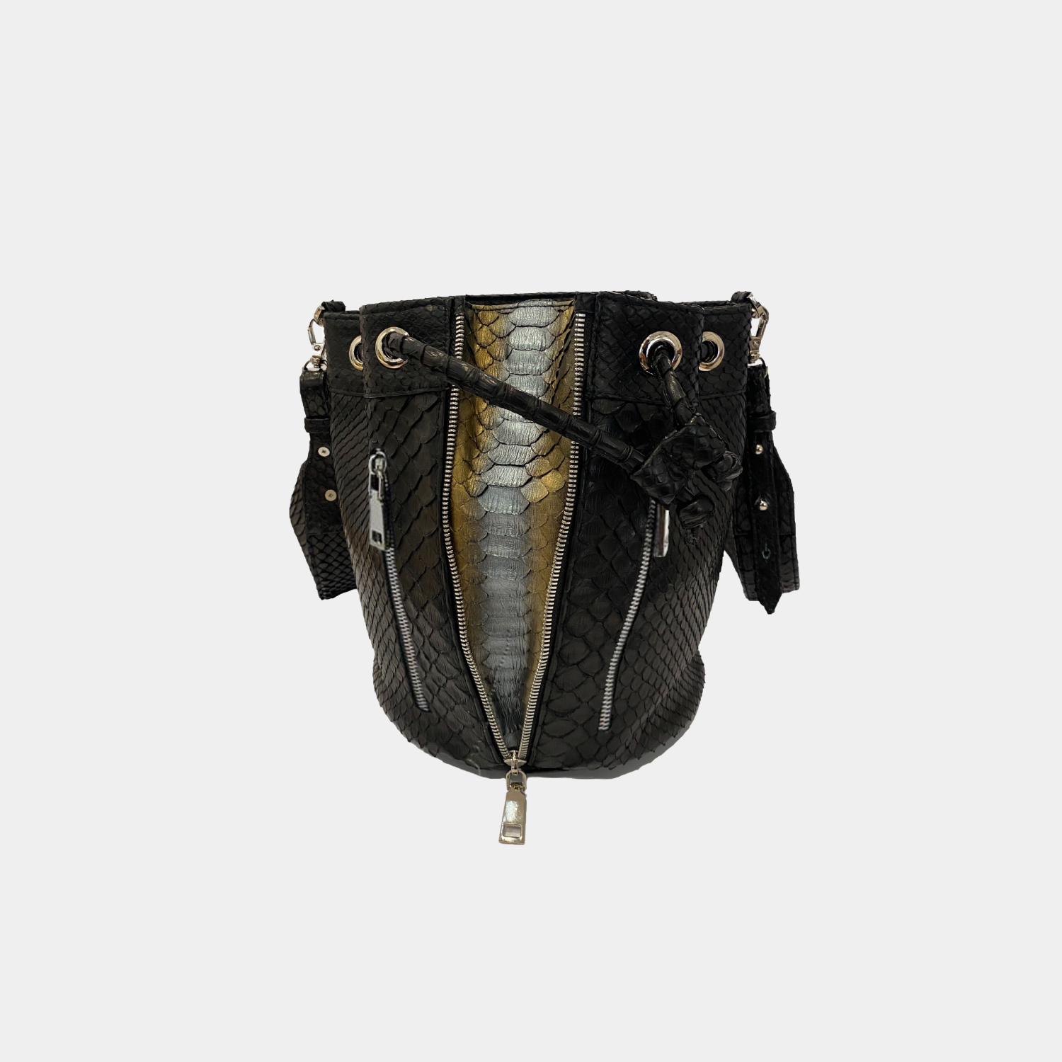 Amber Black Metalic - Zip