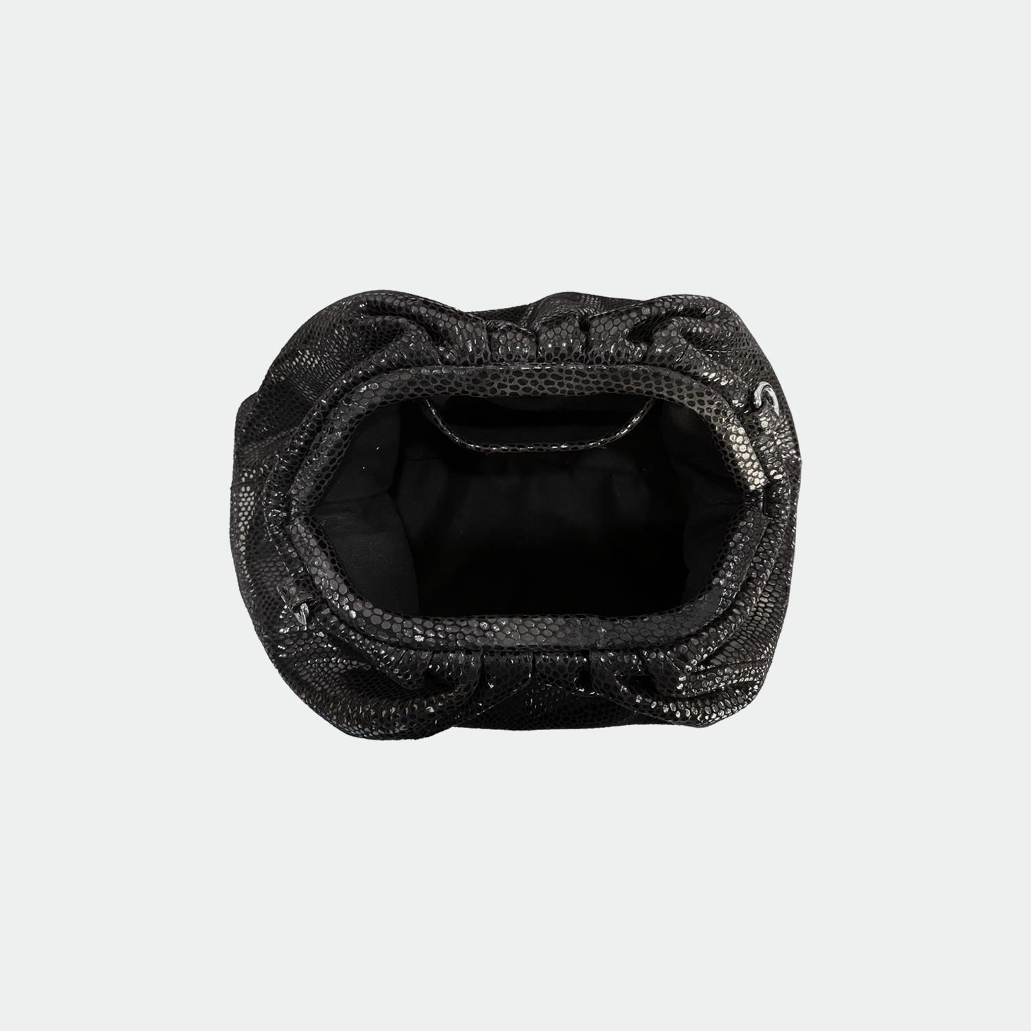 Big Uniq shiny - black glitter