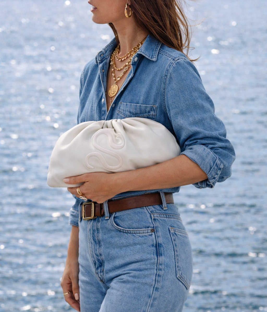 Uniq big Embossing White