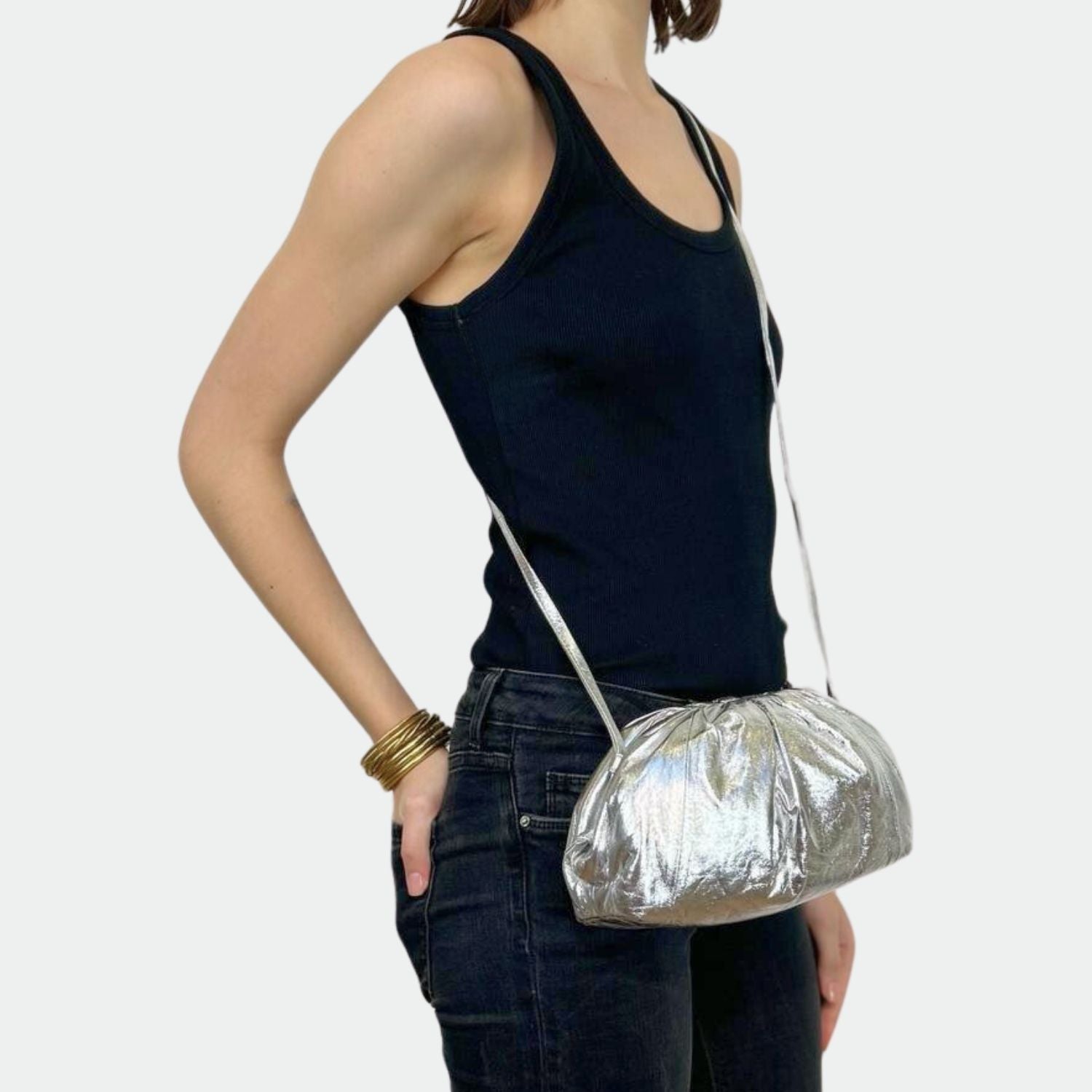 uniq baby shiny silver