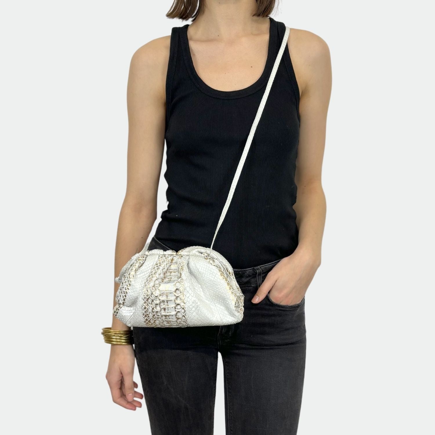 uniq baby white and gold